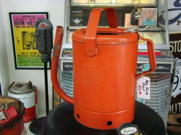 Red Swing Spout Can