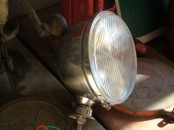 Bee Head Lamp, Stainless