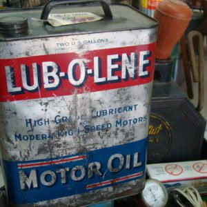 Lub-O-Lene Motor Oil Can