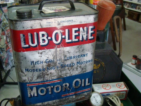 Lub-O-Lene Motor Oil Can