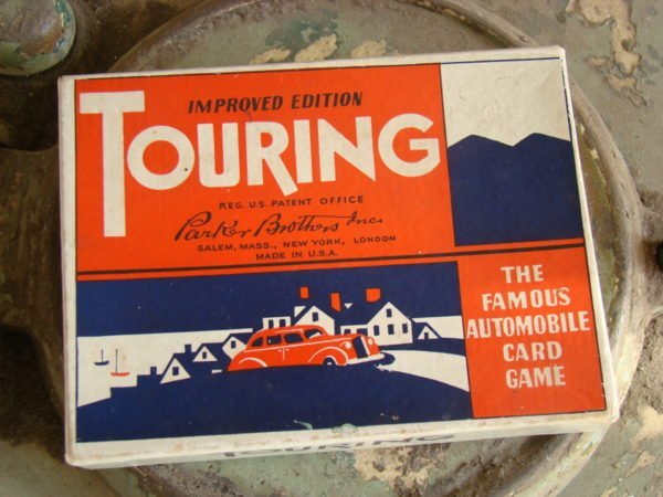 Famous Automobile Card Game 'Touring'