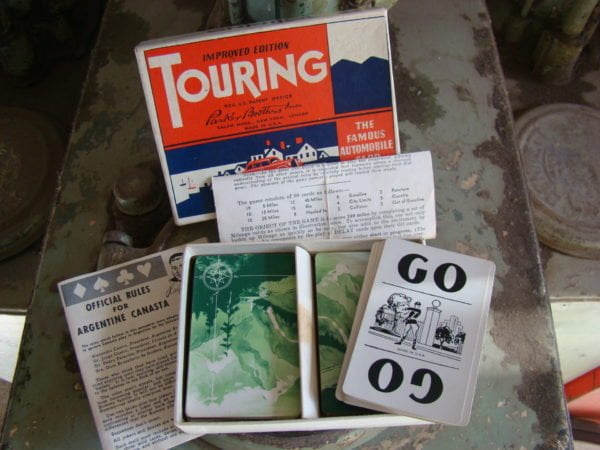 Famous Automobile Card Game 'Touring' Open