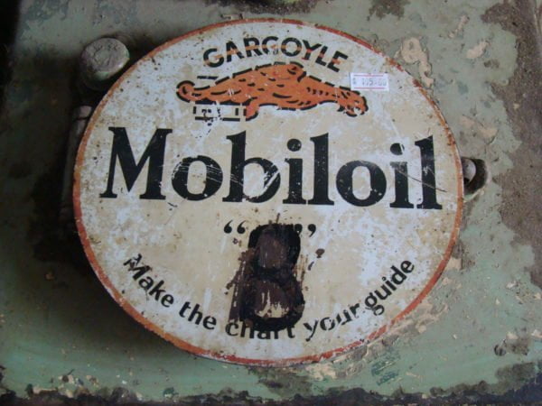 Mobiloil Gargoyle Double Sided B