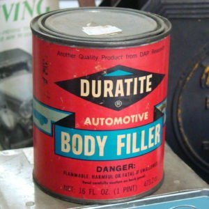 Duratite Automotive Body Filler Can