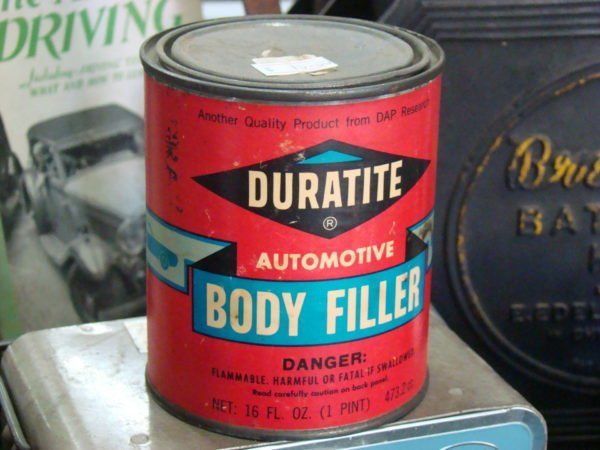 Duratite Automotive Body Filler Can