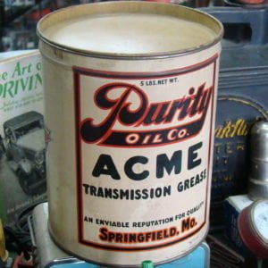 Purity Oil Co Acme Transmission Grease Can, 5 Pound