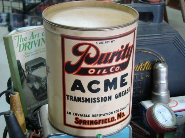 Purity Oil Co Acme Transmission Grease Can, 5 Pound