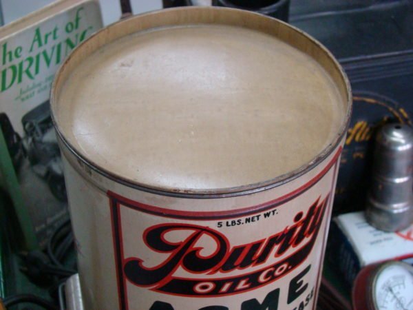 Purity Oil Co. Acme Transmission Grease Can, 5 Pound Top