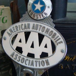 American Automobile Association Texas Booster License Plate Topper