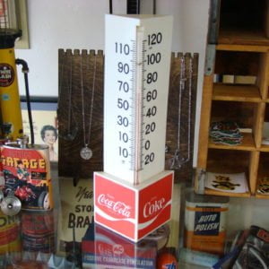 Enjoy Coca-Cola Coke Corner Thermometer