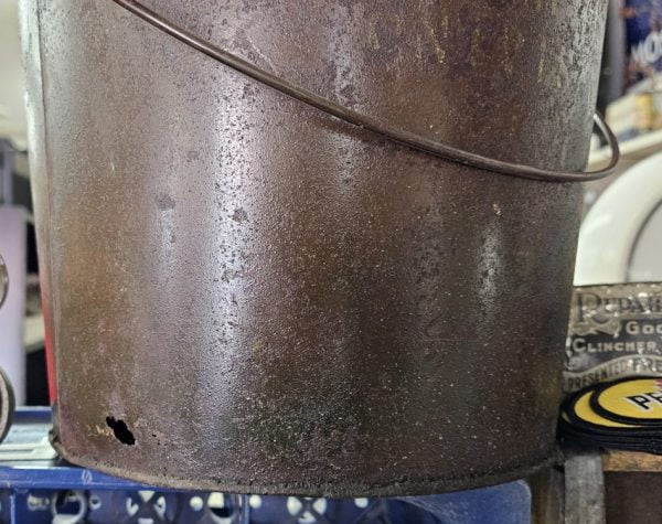 Doherty Oil Company Lubricant Bucket Hole