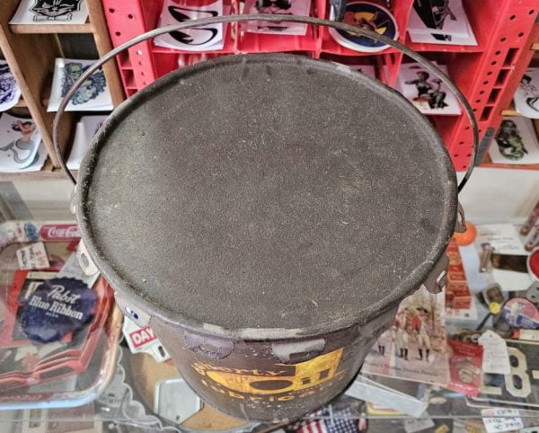 Doherty Oil Company Lubricant Bucket Top