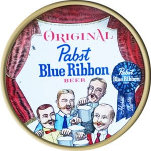 Pabst Blue Ribbon Beer Barbershop Quartet Sign