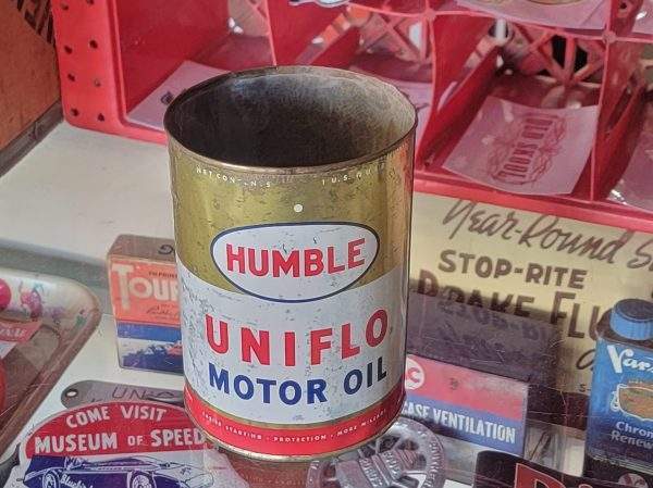 Humble Uniflo Motor Oil Can, Quart