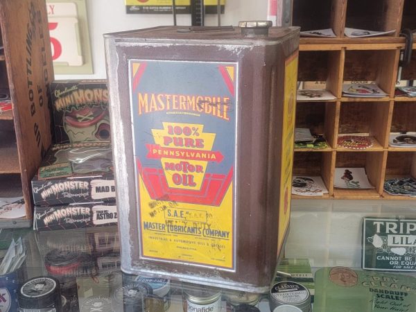 MASTERMOBILE Motor Oil Can Five Gallon