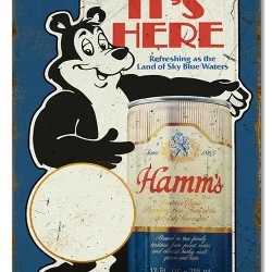 Hamm's Beer, It's Here