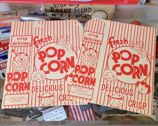 Fresh Popcorn Box, New Old Stock