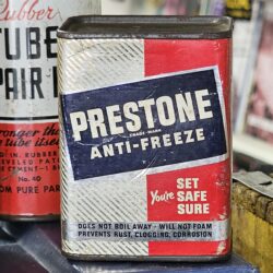 Prestone Anti-Freeze Can Bank