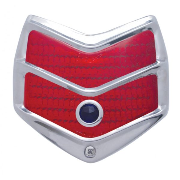 1940 Tail Lamp, Red Lens With Blue Dot