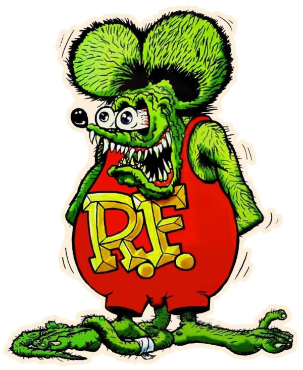 Rat Fink Ed Roth, Die-Cut