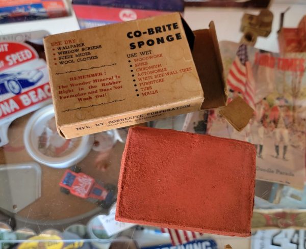 Co-Brite Magic Mineralized Sponge, 1950s Open