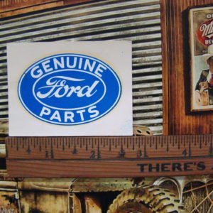 1960s Genuine Ford Parts – Water Slide Decal