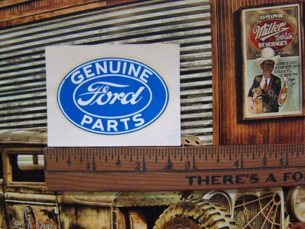 1960s Genuine Ford Parts – Water Slide Decal