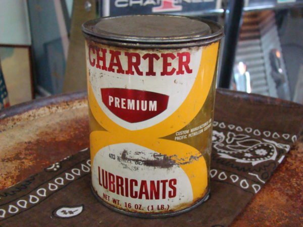 Charter Premium Lubricants Can Side