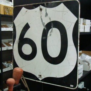 U S Route 60 Sign