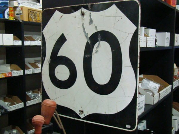 U S Route 60 Sign