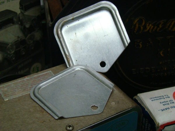 License Plate Tag Holders Pair