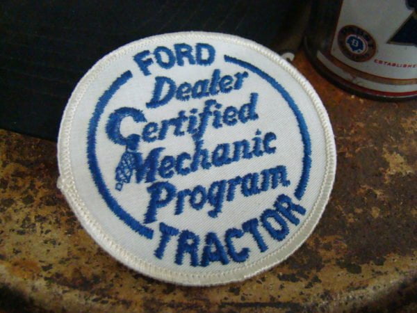 Ford Tractor Certified Mechanic Program Patch