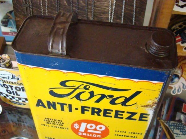 Ford Anti-Freeze 1930s Can Top