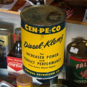 Central Petroleum Company Diesel-Klenz FULL Can, Quart