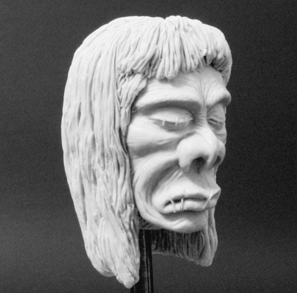 Shrunken Head Shift Knob, Column Right