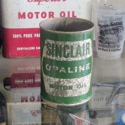 Sinclair Opaline Motor Oil Can Quart