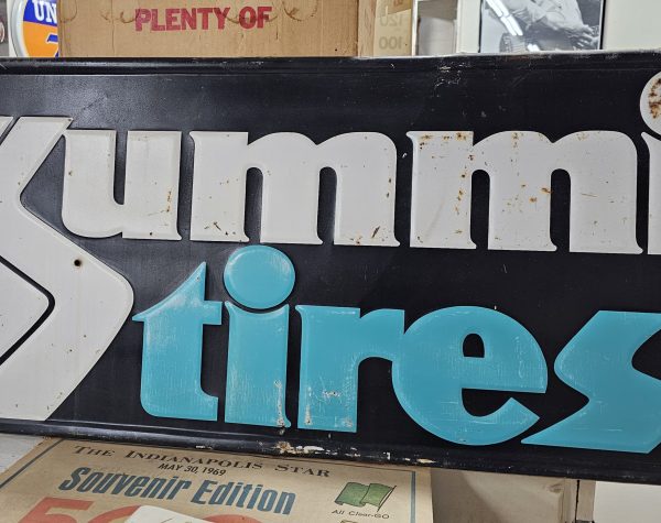 Summit Tires Sign 1960s Center