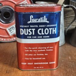 Las-stik Dust Cloth Tin With Cloth