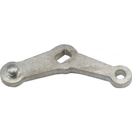 1928-31 Carburetor Choke Shaft Lever, Stamped Steel