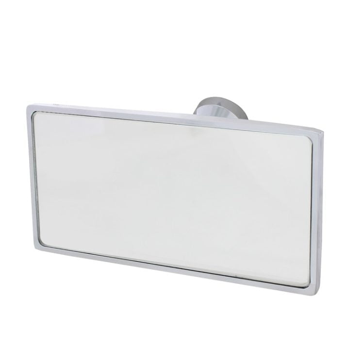 thumbnail interactive-video image 1 of Shiny New Chrome Inside Rear View Mirror For 1957-1960 Ford F100 Trucks 1 of 3