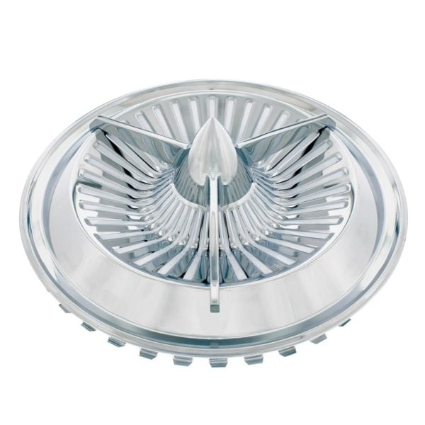 Chrome Polara Tri-Bar Hubcap