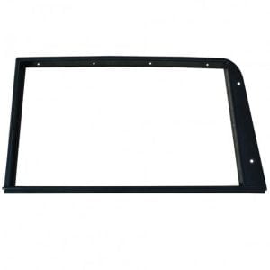 1932 5-Window Coupe Door Garnish Molding, Black Right