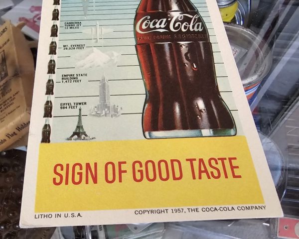 Drink Coca-Cola 58 Million A Day Ink Blotter Date