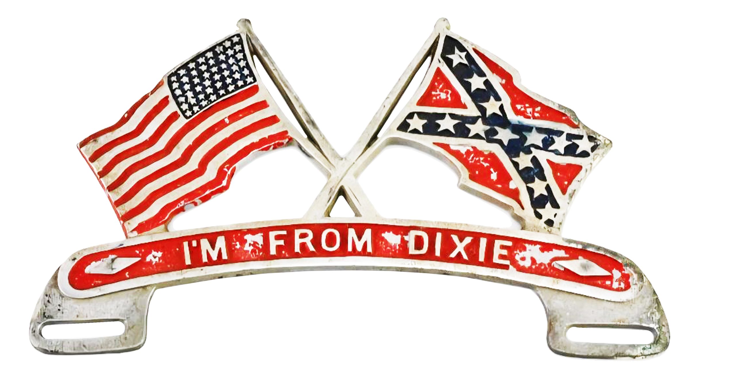 License Plate Topper Im From Dixie