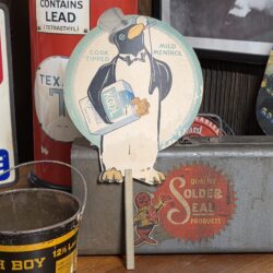 Kool Cigarettes Advertising Fan 1940s