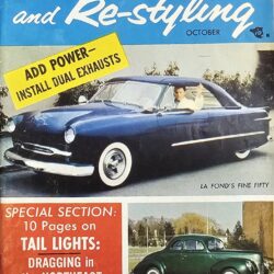 Rodding And Re-styling October 1957