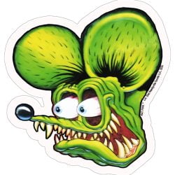 Big Daddy Roth Rat Fink Head