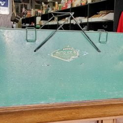 Green Picnic Cooler, Metal