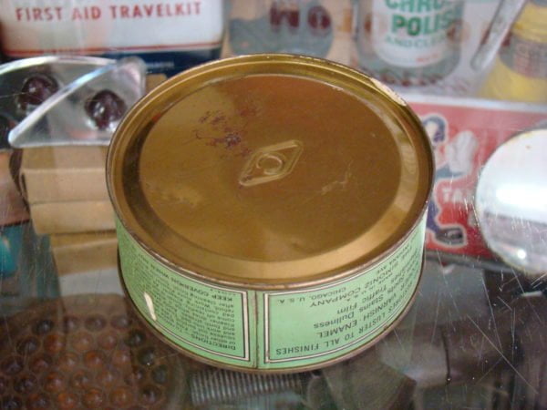 SIMONIZ KLEENER Wax Tin Bottom