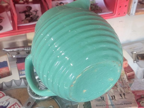 Green Ring Pottery Pitcher Bottom